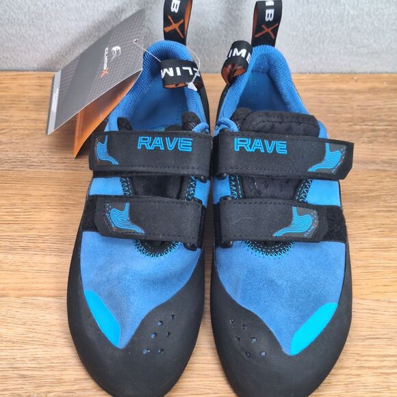 Climb X Rave Strap Climbing Shoes Blue EU 38 Men 6 Women 7 EU 38 NWT Rock main image 7